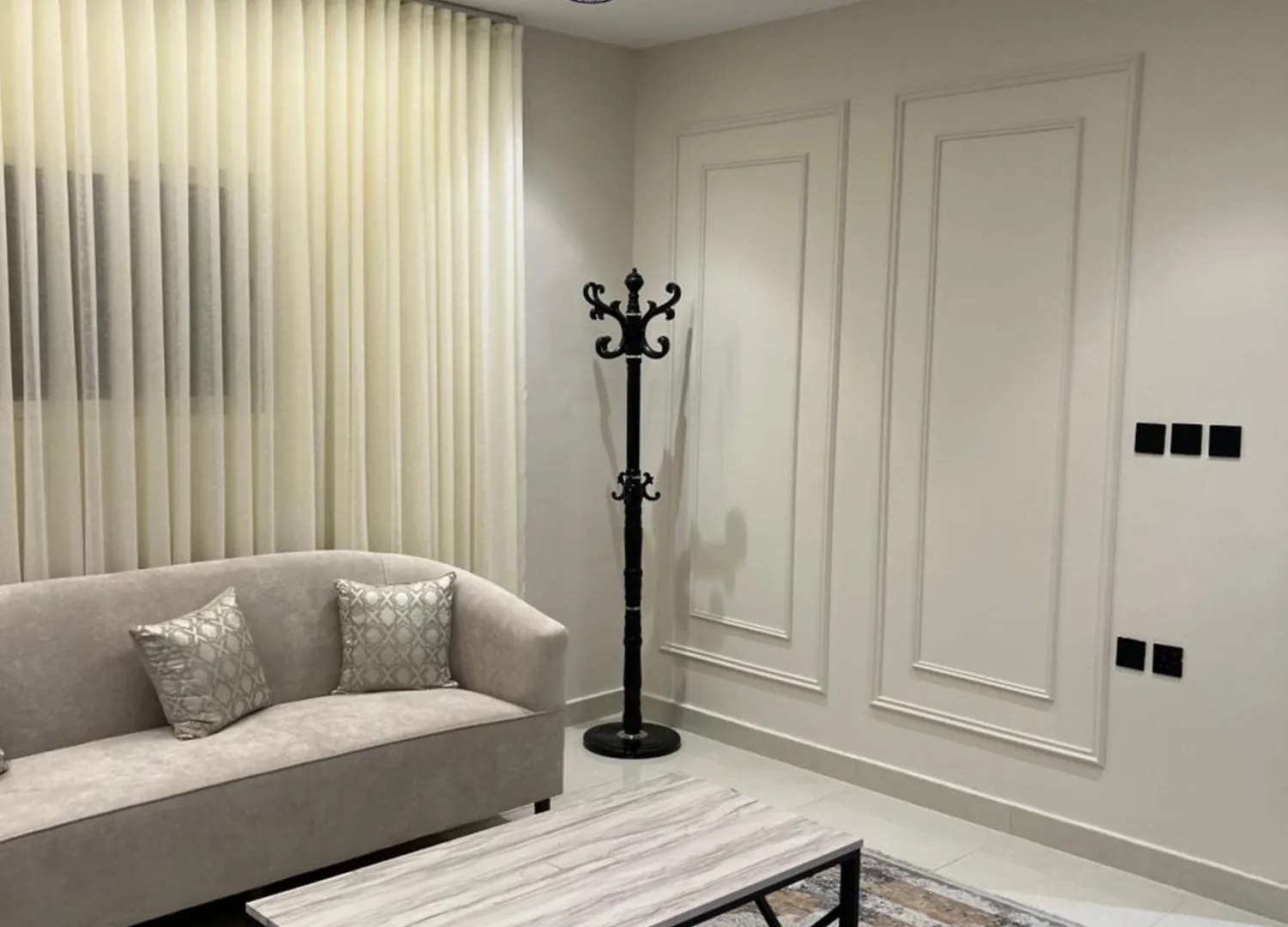 An Elegant One Bedroom Apartment In Alaqeeq Self Entry 5 Minutes To Boulevard Riyadh Season شقة أنيقة غرفة وصالة في العقيق 5 دقايق من البوليڤارد Saudi Arabia